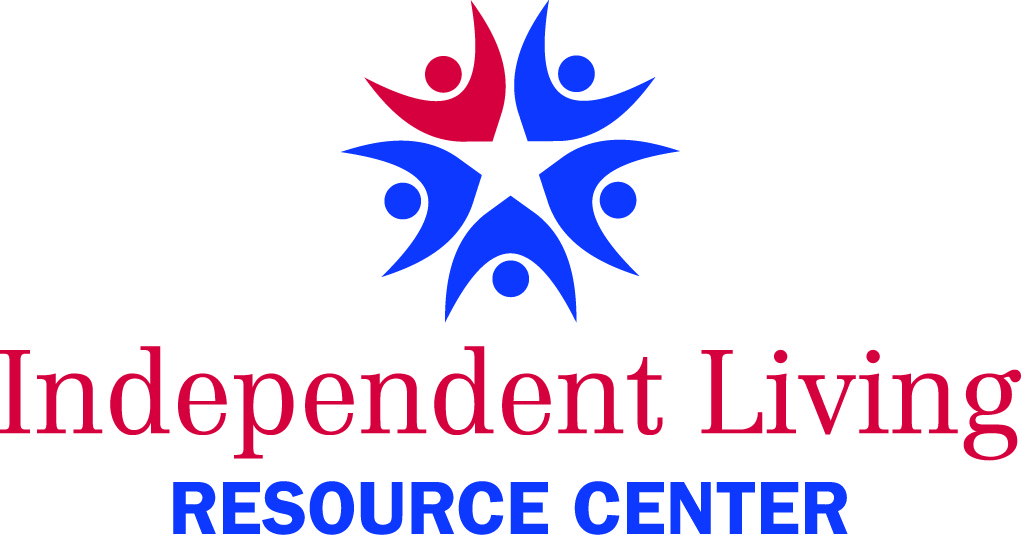 Independent Living Resource Center logo with people in a circle